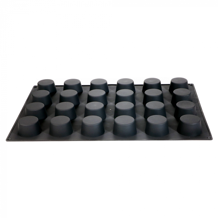 Forma Silicon Monoportii Muffin  Ø7 x H 4 cm, 22 cavitati, 120 ml [2]