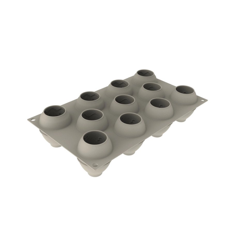 Forma Silicon Ou Ø 5.3 x H 6.7 cm, 11 cavitati x 100 ml [4]