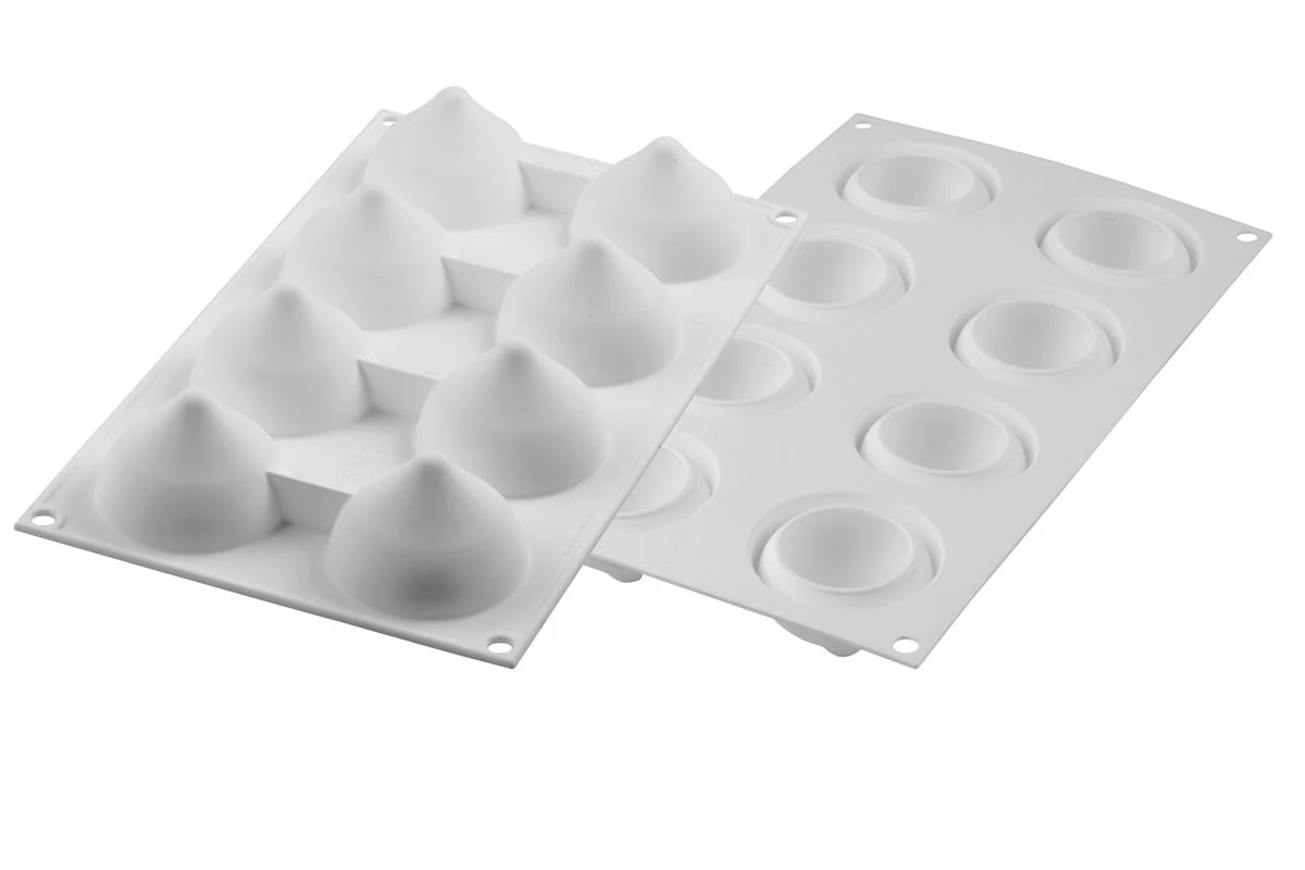 Forma Silicon Picatura Goutte Ø 5.4 x H 4.1 cm, 8 cavitati, 55 ml [2]