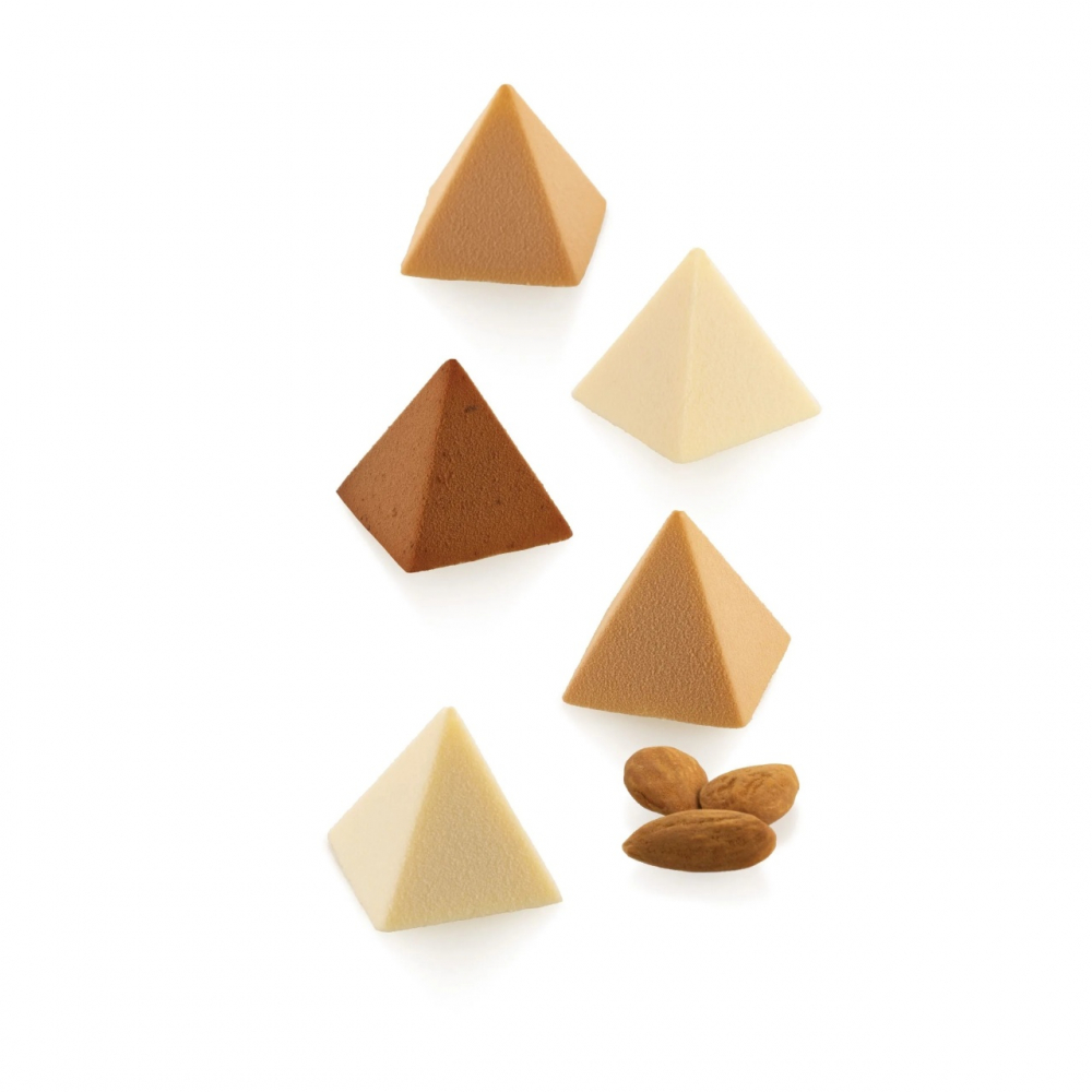 Forma Silicon Piramid 3.2 x 3.2 x H 3.2 cm, 18 cavitati x 11 ml [1]