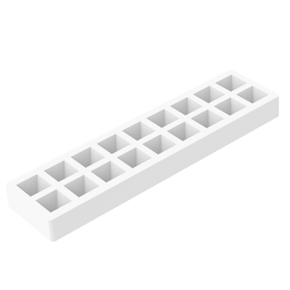 Forma Silicon Piramid 3.2 x 3.2 x H 3.2 cm, 18 cavitati x 11 ml [3]