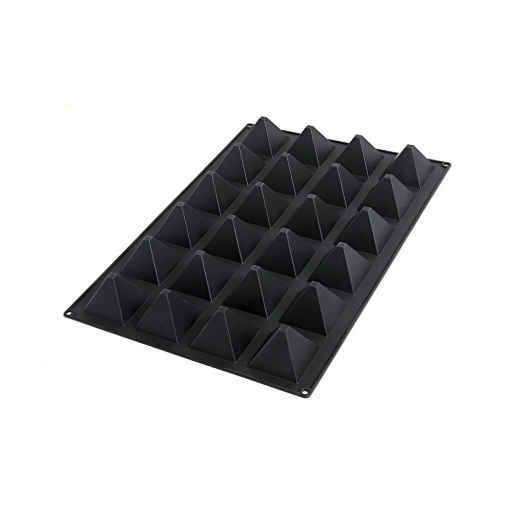 Forma Silicon Piramid Monoportii 7.2 x 7.2 x H 6 cm, 24 cavitati, 118 ml (SQ057) [3]