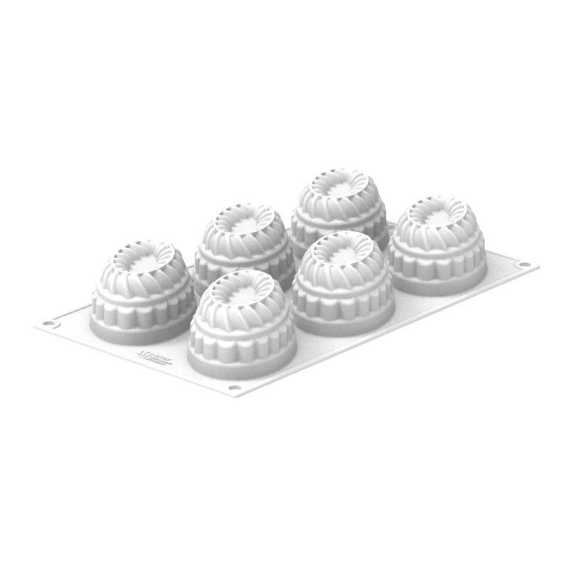 Forma Silicon Pleincoeur Oval 12.4 x 8.4 x H 4.3 cm, 6 cavitati x 145 ml [3]
