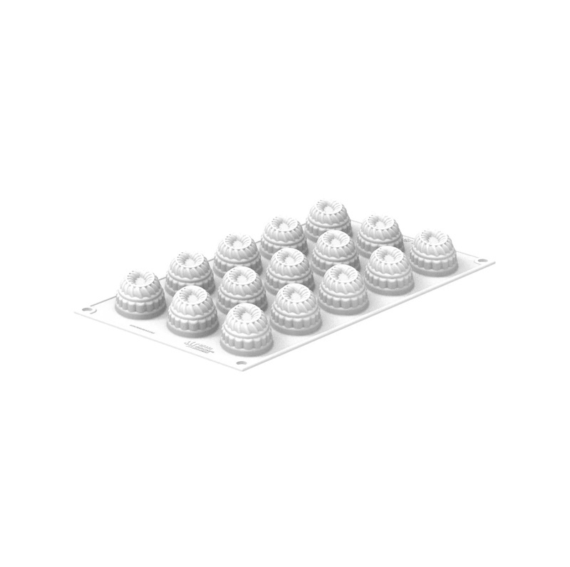 Forma Silicon Pleincoeur Oval 5.3 x 3.6 x H 2.5 cm, 15 cavitati x 28 ml [2]