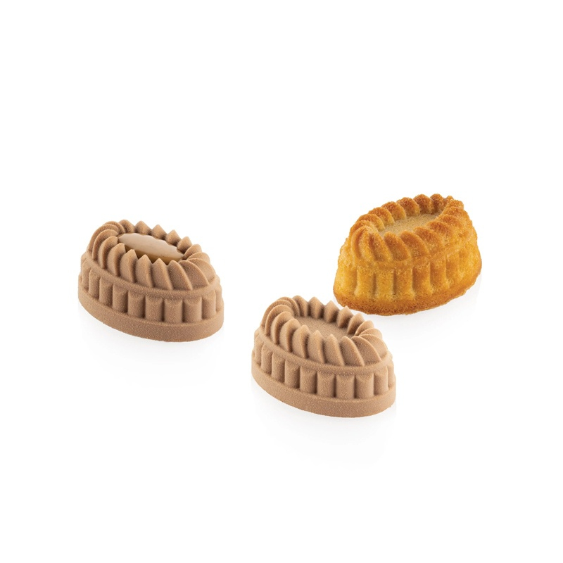Forma Silicon Pleincoeur Oval 5.3 x 3.6 x H 2.5 cm, 15 cavitati x 28 ml [1]