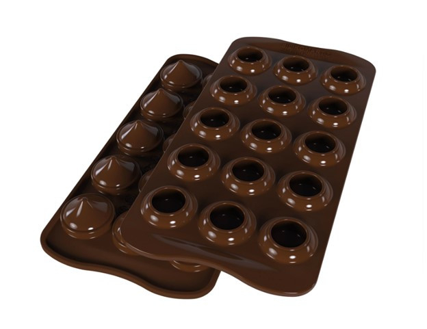 Forma Silicon Praline Kiss Ø 2.8 x H 2.4 cm, 10 ml, 12 cavitati (SCG57) [3]