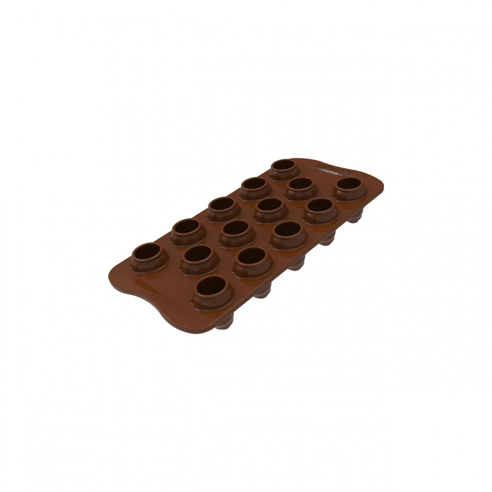 Forma Silicon Praline Om de Zapada 3D Ø 2.6 x H 3.5 cm, 8 ml, 14 cavitati (SCG062) [5]