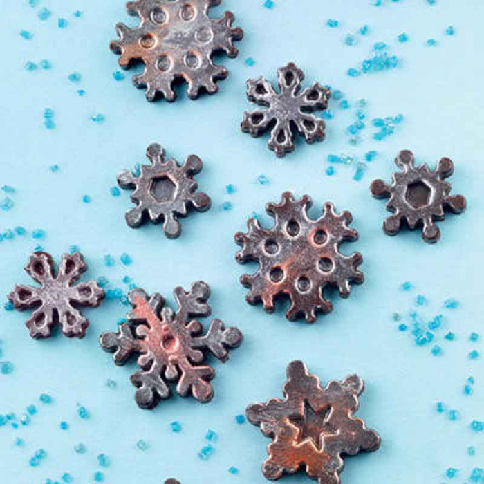 Forma Silicon Praline Silikomart Frozen Ø 3.5 x H 0.4 cm, 3 ml, 13 cavitati (SCG40) [2]