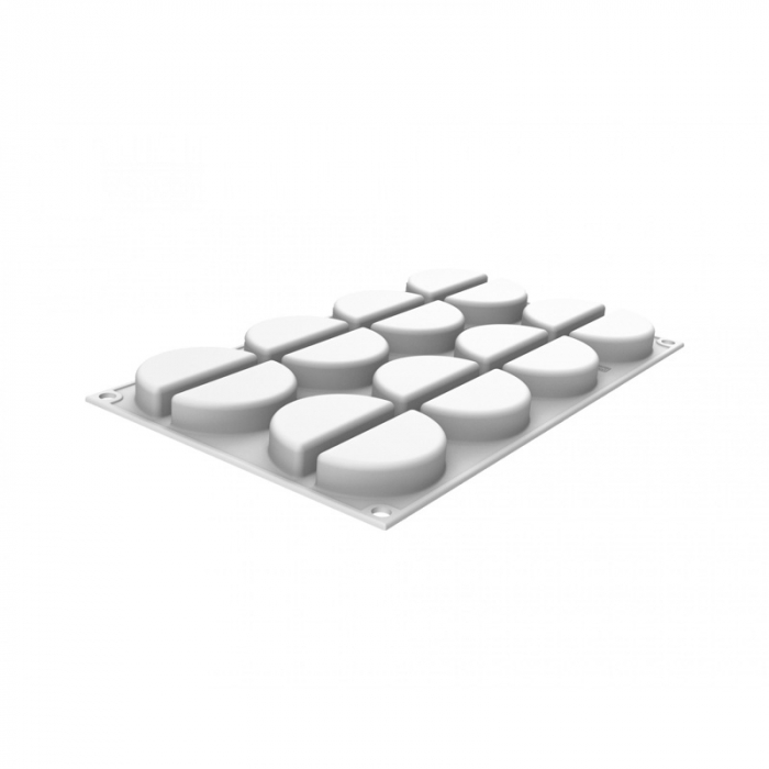 Forma Silicon Rainbow 6.5 x 1.6 x H 3.25 cm, 16 cavitati, 26 ml + decupator [4]