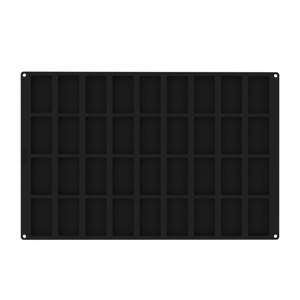 Forma Silicon Rectangle Monoportii 8.7 x 4.8 x H 1.5 cm, 36 cavitati, 61 ml (SQ095) [2]