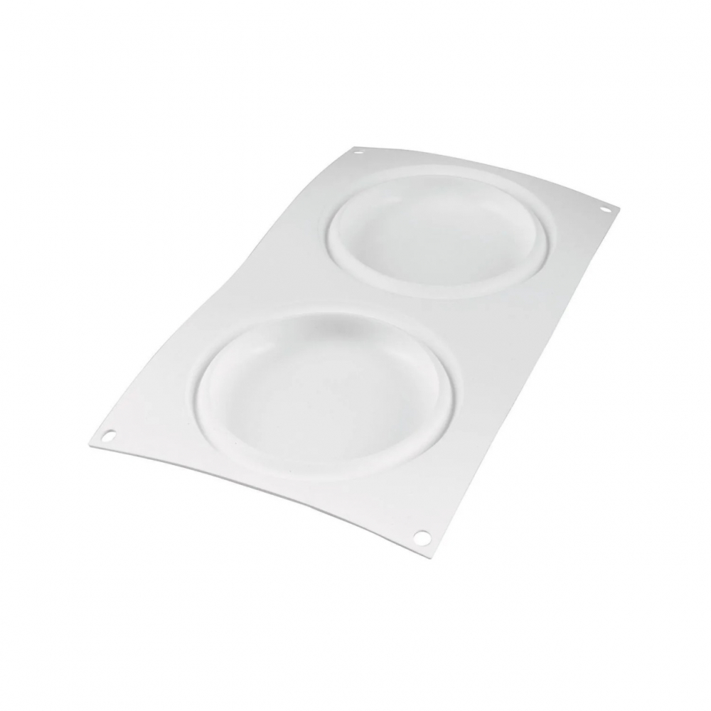 Forma Silicon Round Ø 12.2 x H 2 cm, 2 cavitati x 235 ml [4]
