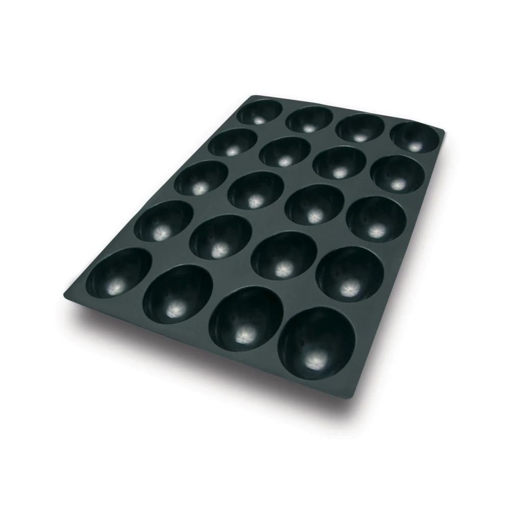 Forma Silicon Semisfere Monoportii Ø 7 x H 4.1 cm, 24 cavitati, 112 ml (SQ064) [3]