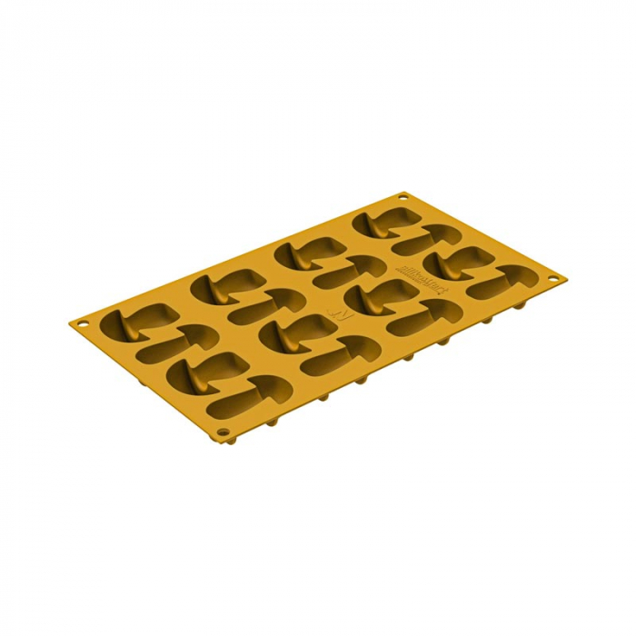 Forma Silicon Silikomart NaturaE Ciupercuta 5.9 x 3.6 x H 1.8 cm, 20 ml, 16 cavitati [4]