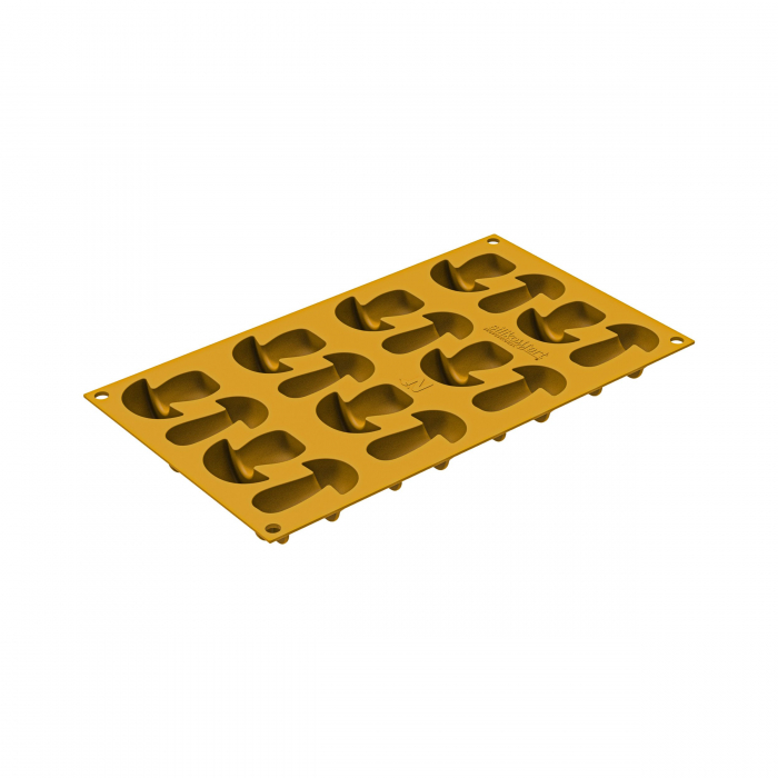 Forma Silicon Silikomart NaturaE Ciupercuta 5.9 x 3.6 x H 1.8 cm, 20 ml, 16 cavitati [5]
