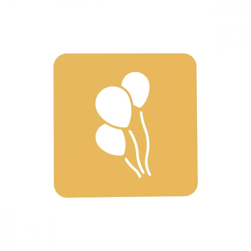 Forma Silicon Silikomart NaturaE Decor Balon 16 x 16 x H 0.1 cm, Set 2 buc [2]