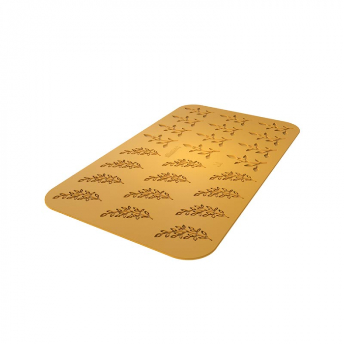 Forma Silicon Silikomart NaturaE Eden - Lauri 7.3 x 4.75 x H 0.15 cm, 4 ml, 12+12 cavitati [5]