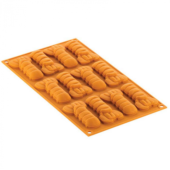 Forma Silicon Silikomart NaturaE Homar 8.1 x 4.2 x H 1.45 cm, 20 ml, 12 cavitati [3]