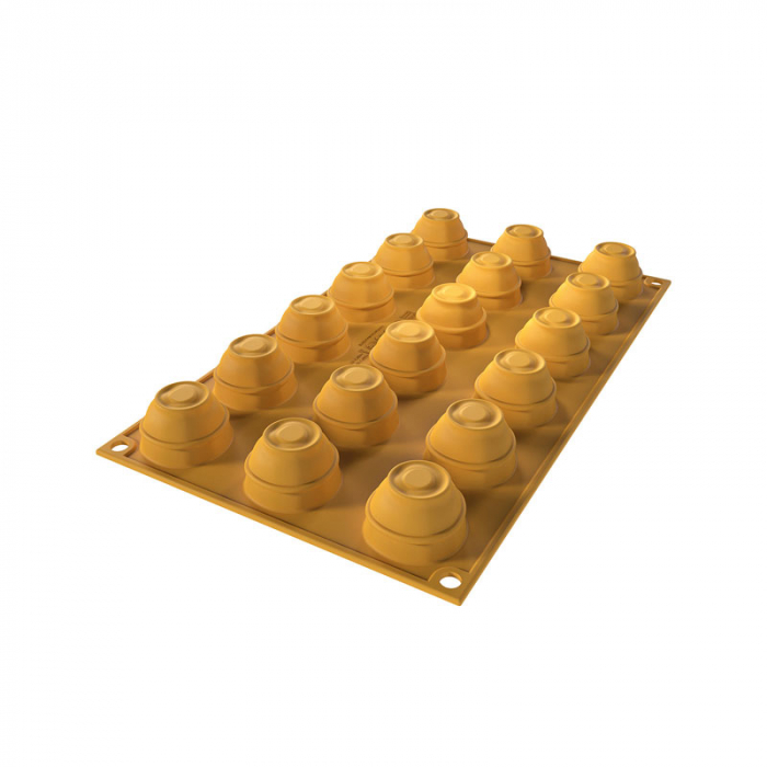 Forma Silicon Silikomart NaturaE Rosie Cherry Ø 3.1 x H 2.5 cm, 14 ml, 18 cavitati [3]