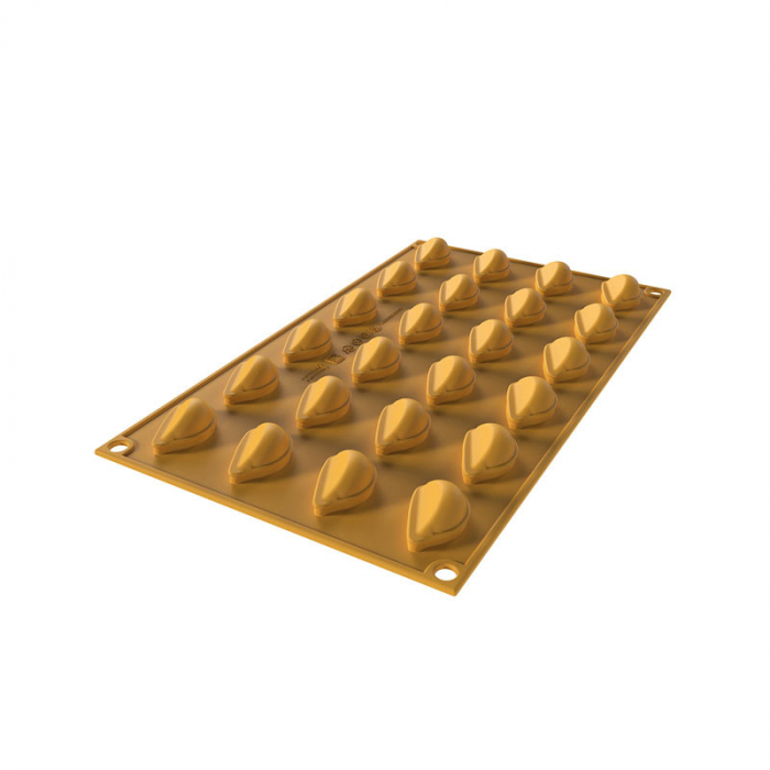 Forma Silicon Silikomart NaturaE Usturoi 3.3 x 1.96 x H 1.97 cm, 4 ml, 24 cavitati [3]