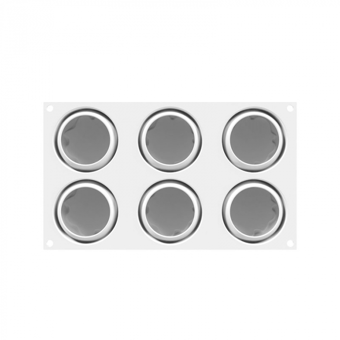 Forma Silicon Splash Ø 7.1 x H 3.65 cm, 6 cavitati, 110 ml [3]