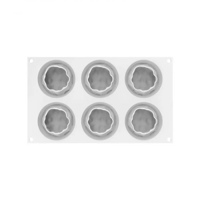 Forma Silicon Syrio Ø 6.8 x H 5.8 cm, 6 cavitati, 120 ml [3]
