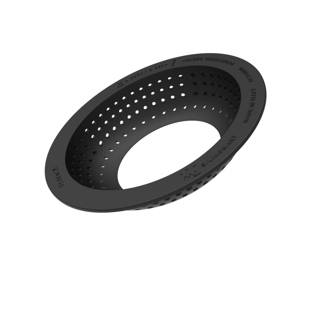 Forma Silicon Tarte 3D Tornada Ø 7.7 x H 1.6 cm + Rama Microforata Ø 8 x H 2 cm, 6 cavitati [2]