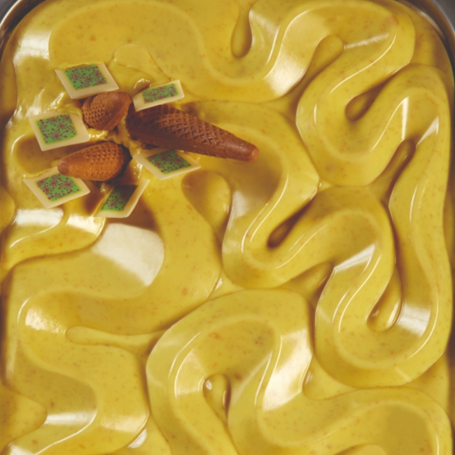 Forma Silicon TOP-IceCream Dune 36x25xH2.1 cm, 1 cavitate [3]