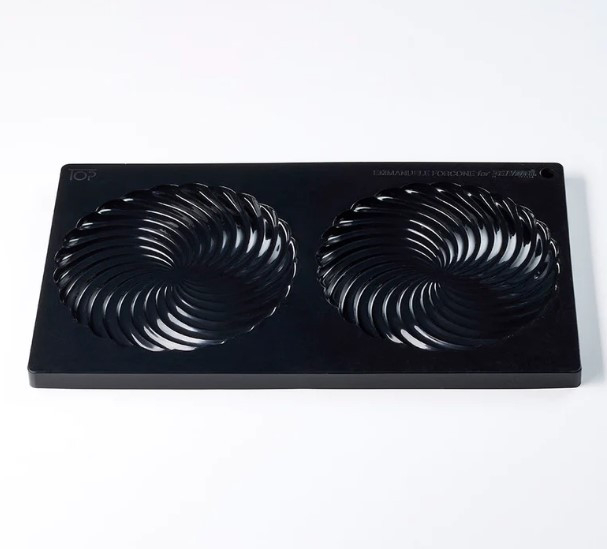 Forma Silicon TOP Twirl Ø 14 × H 1 cm, 2 cavitati, 120 ml [3]
