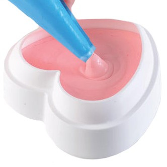 Forma Silicon Tort Inima 3D Amore + Cutter,  14.2 x 13.7 x H 5 cm [4]