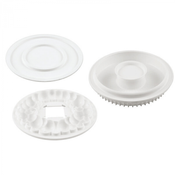 Forma Silicon Tort 3D Bubble Crown Ø 18 x H 6 cm - 3 piese [2]