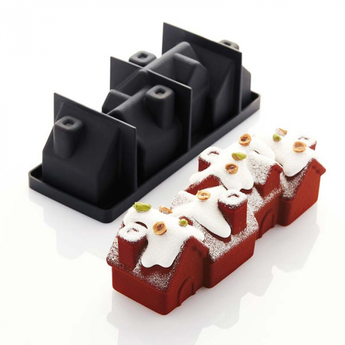 Forma Silicon Tort 3D Chalet 25 x 8.3 x H 9 cm, 1230 ml [2]
