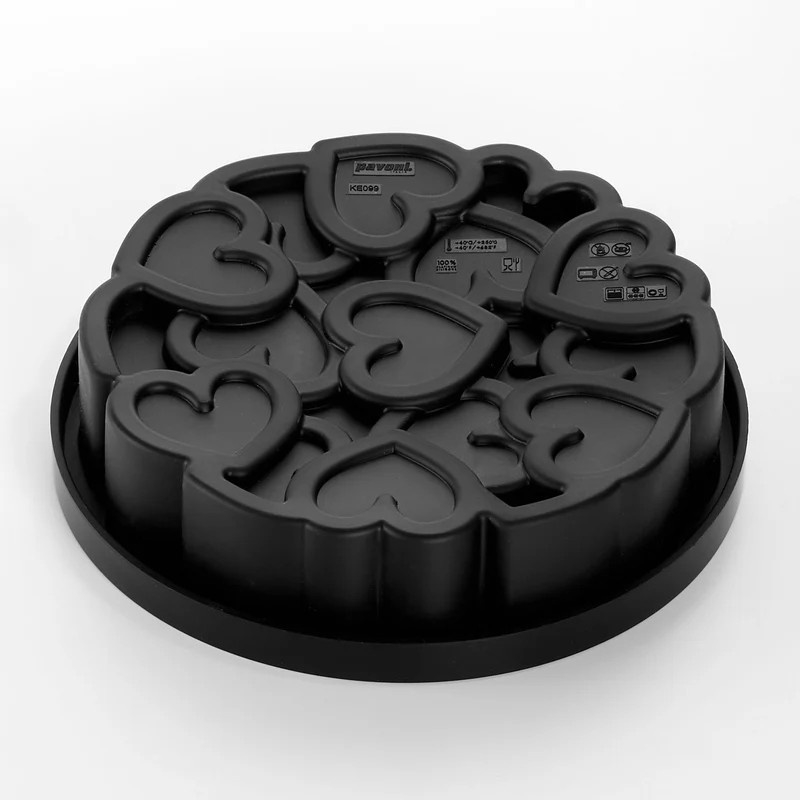 Forma Silicon Tort 3D Eros Mini Ø 18 x H 4.5 cm, 1000 ml [2]