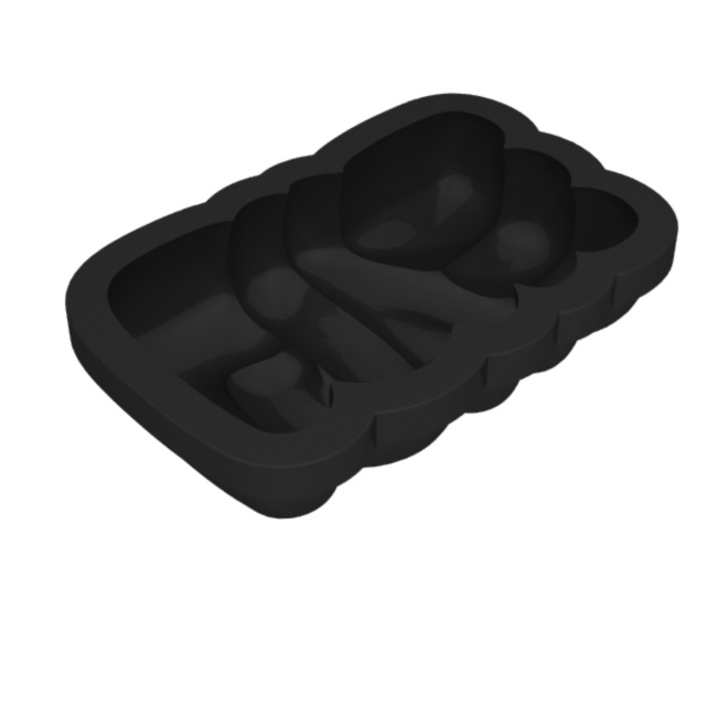 Forma Silicon Tort 3D Lovely 16.6x10.3xH4 cm [3]