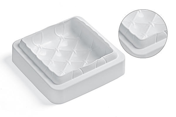 Forma Silicon Tort 3D Matlasat 16 x 16 x H 5.3 cm, 1000 ml [2]