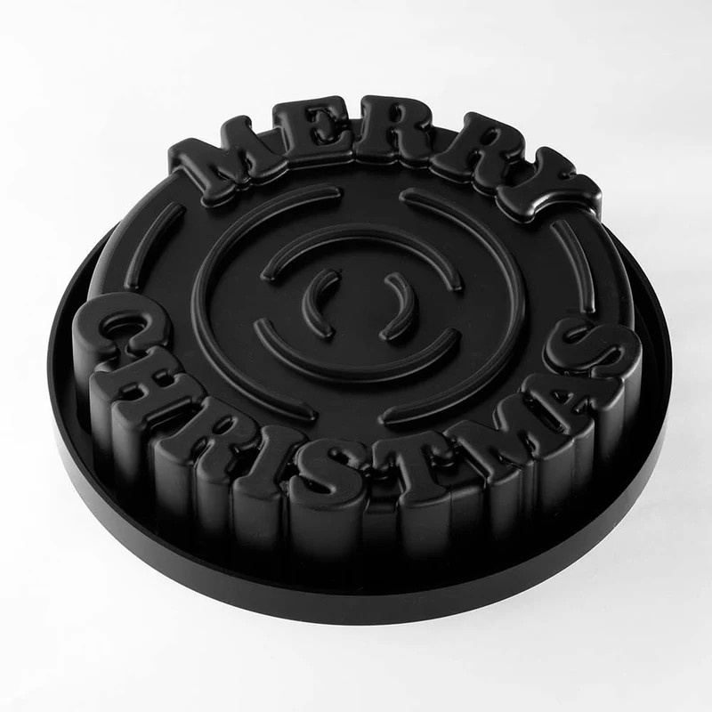 Forma Silicon Tort 3D Merry Christmas Ø 19 x H 4.5 cm, 1100 ml [2]