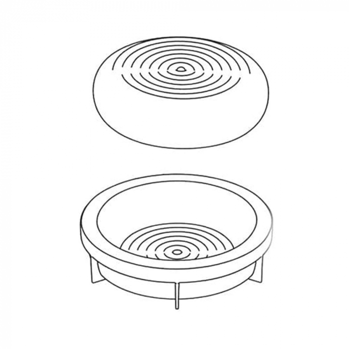 Forma Silicon Tort 3D Top Ø18xH4.5 cm [2]
