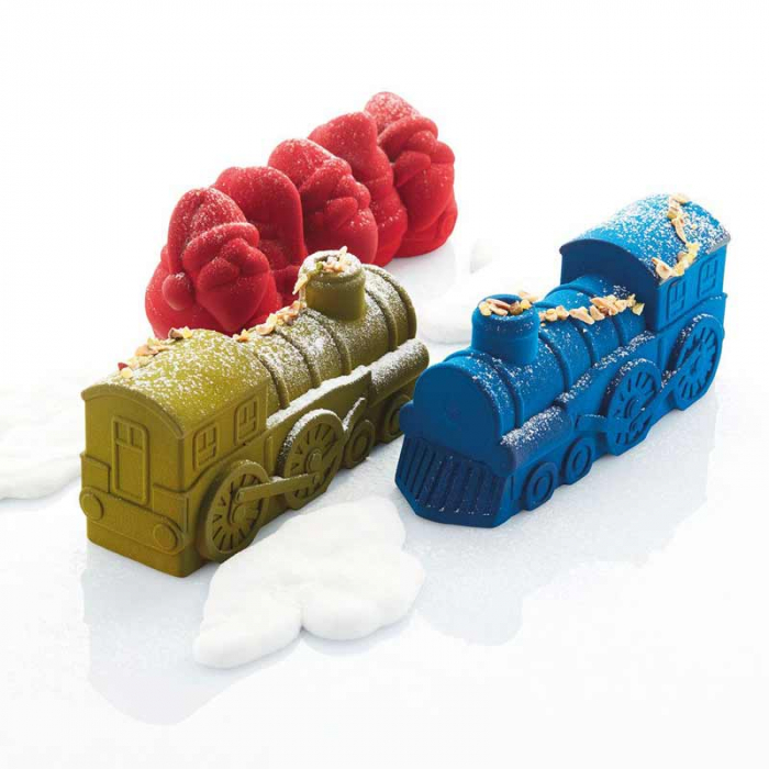Forma Silicon Tort 3D Tren Express 25 x 8.8 x H 10.6, 1435 ml [3]