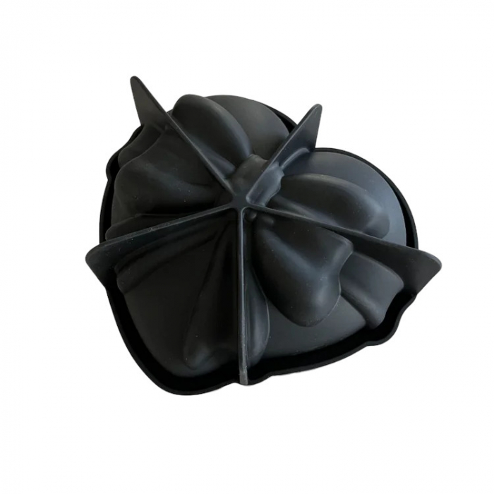 Forma Silicon Tort Inima 3D Cadeau 18 x 16 x H 6.7 cm, 1000 ml [3]