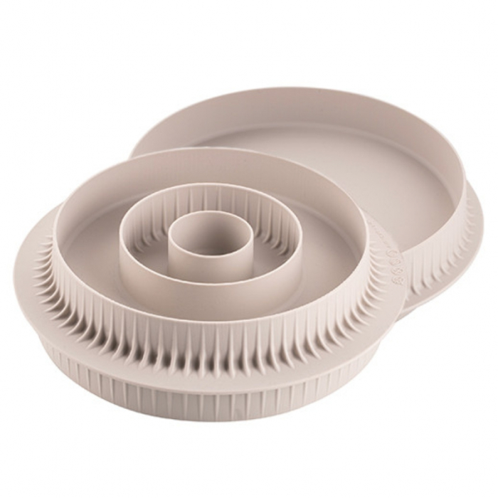 Forma Silicon Tort / Insertie 3D Ø 9.2/15/17.5 x H2.5 cm, 18/300/600 ml [2]