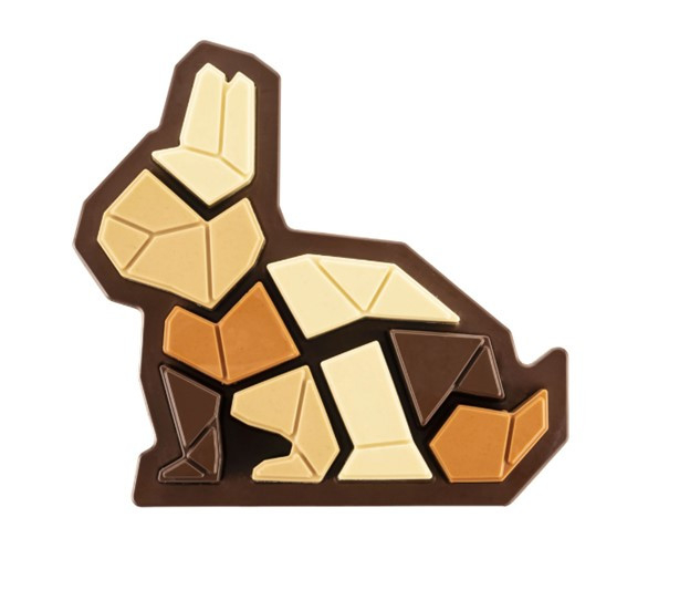 Forma Silicon Tort Modern 3D Bunny 27.6 x 26.8 x H 3.2 cm, 520 ml [6]