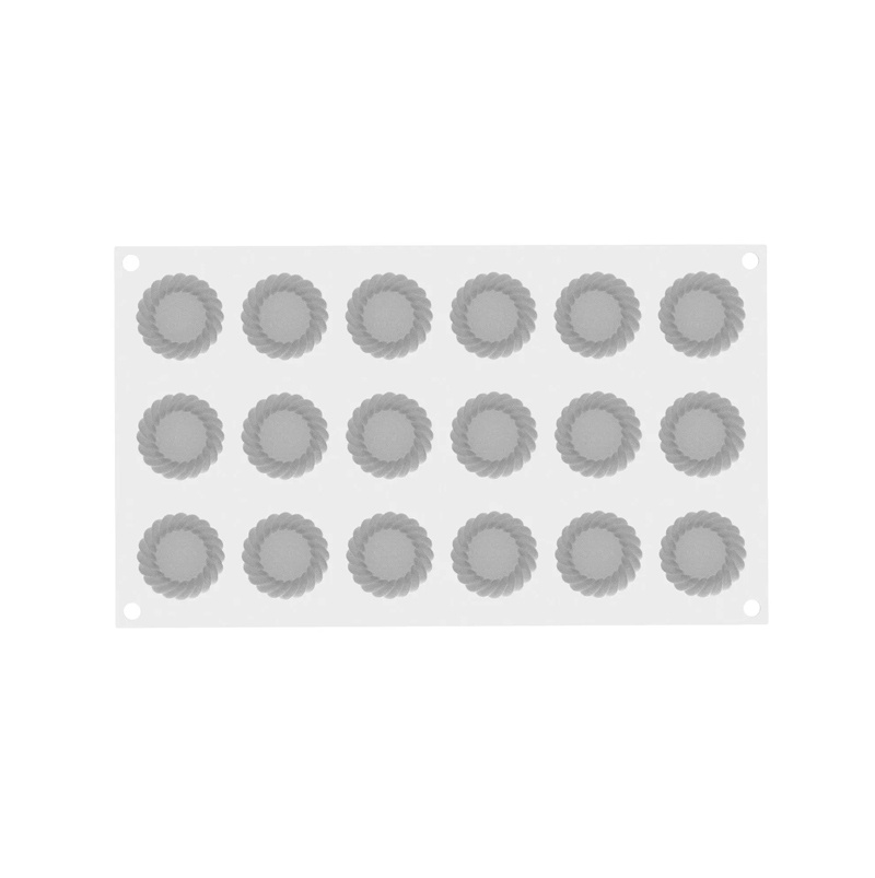 Forma Silicon Torta XS Ø 4 x H 1.5 cm, 18 cavitati x 14 ml [3]