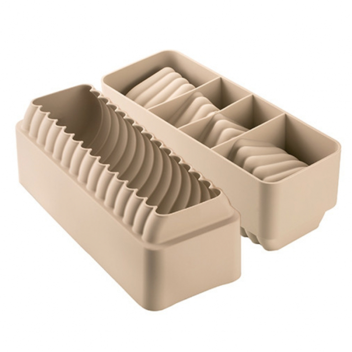 Forma Silicon Trunchi 3D Corallo 24.5 x 9 x H 9 cm, 1400 ml [2]