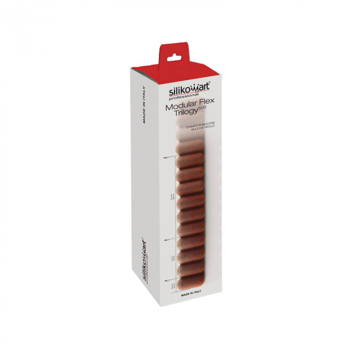Forma Silicon Trunchi Trilogy 37.5 x 5.1 x H 4.6 cm, 4 cavitati, 500 ml [5]