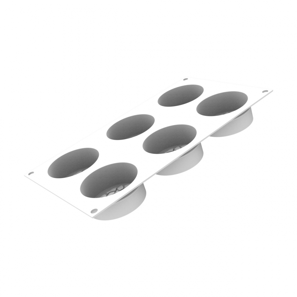 Forma Silicon Valentine Ø 7 x H 3 cm, 6 cavitati x 110 ml [2]