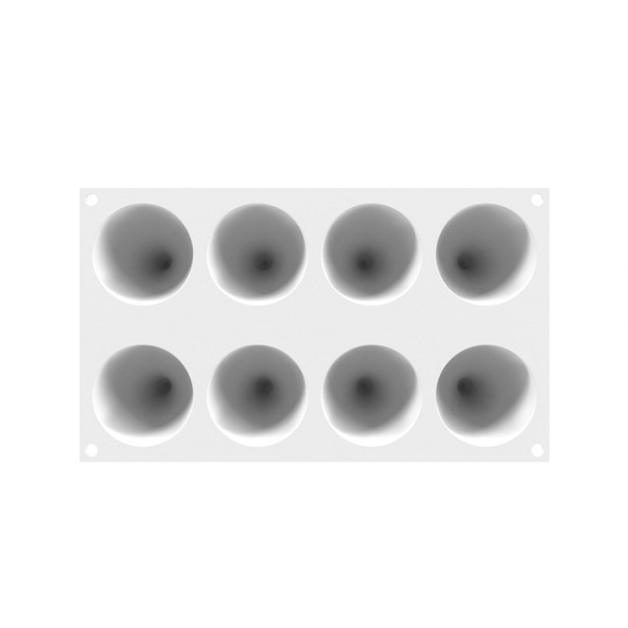 Forma Silicon Vega Ø 6.4 x H 6.8 cm, 8 cavitati, 90 ml [5]