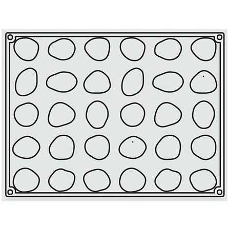 Forma Silicon Zen, Mignon Ø1.8 - 2 cm, 18 ml, 30 cavitati [2]