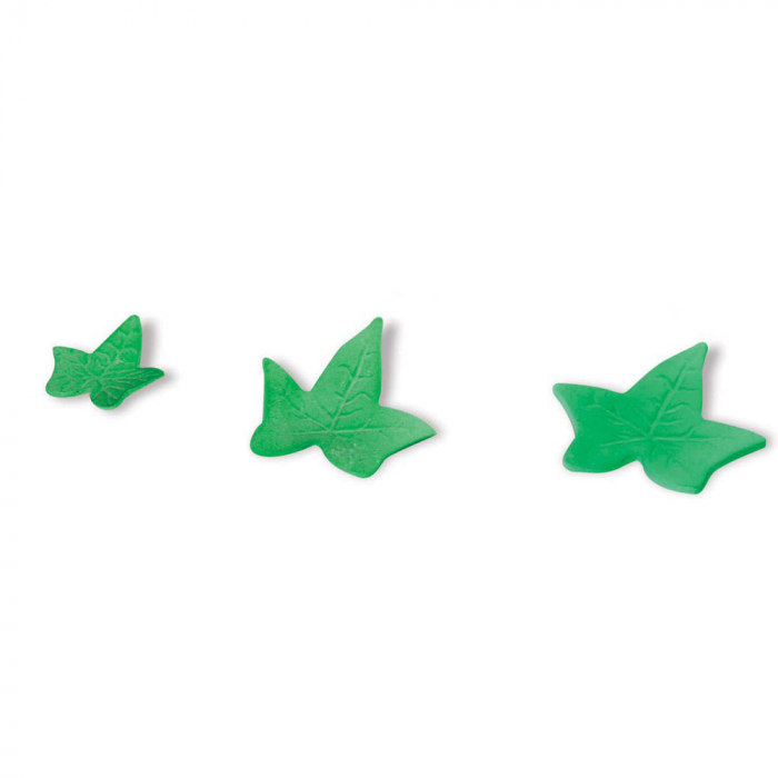 Frunze Iedera - Decupatoare Plastic cu Extractor Ø 4.5, 5 si 5.5 cm, Set 3 Buc [2]