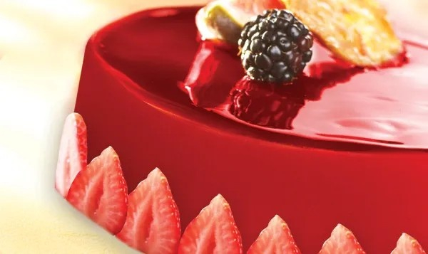 Glazura la Rece Capsuni Brillo Puratos, 5 Kg [2]