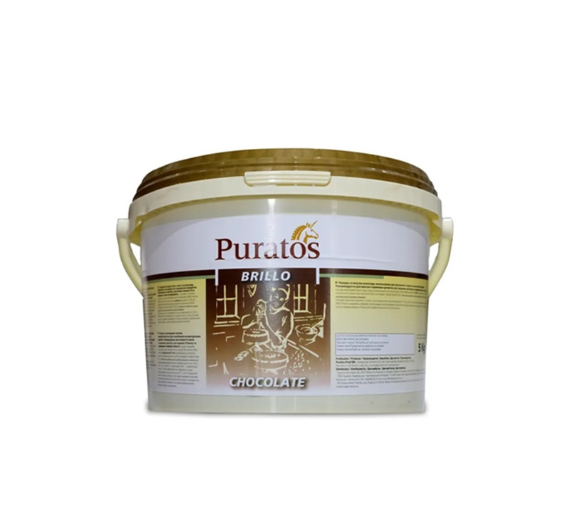 Glazura la Rece Ciocolata Brillo Puratos, 5 Kg [1]