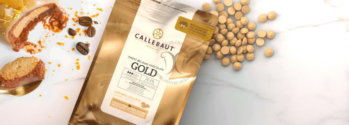 Ciocolata Alba cu Caramel 30.4% GOLD, 2.5 kg Callebaut [2]